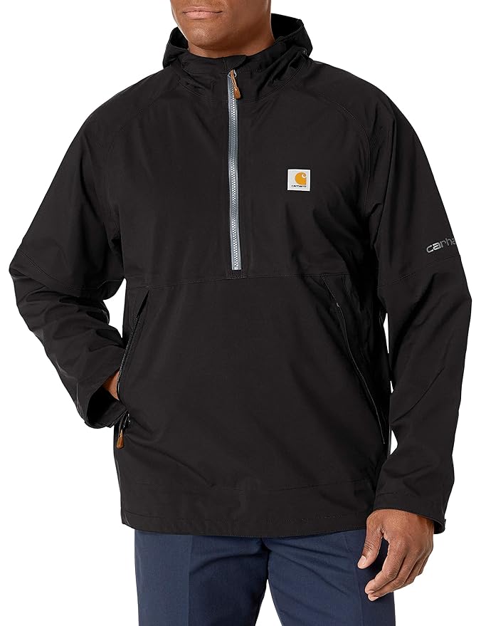 Buy Carhartt Men's Storm Defender Force Midweight Hooded Anorak Jacket