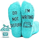 Creative Gifts for Writers - Unique Writer Socks for Men & Women, Perfect Ideal Gift For Birthday & Christmas for Authors, Ideal Author Gifts for both Men and Women