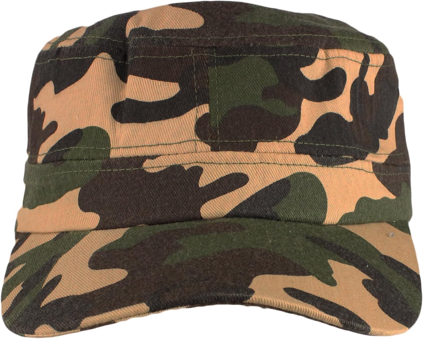 bogo Brands Army Camouflage Cadet-Style Hat Cap for Men & Women by (4 Colors)