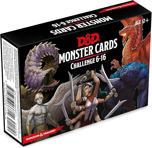 Download Dungeons & Dragons Spellbook Cards - Monsters 6-16 - D&d Accessory PDF