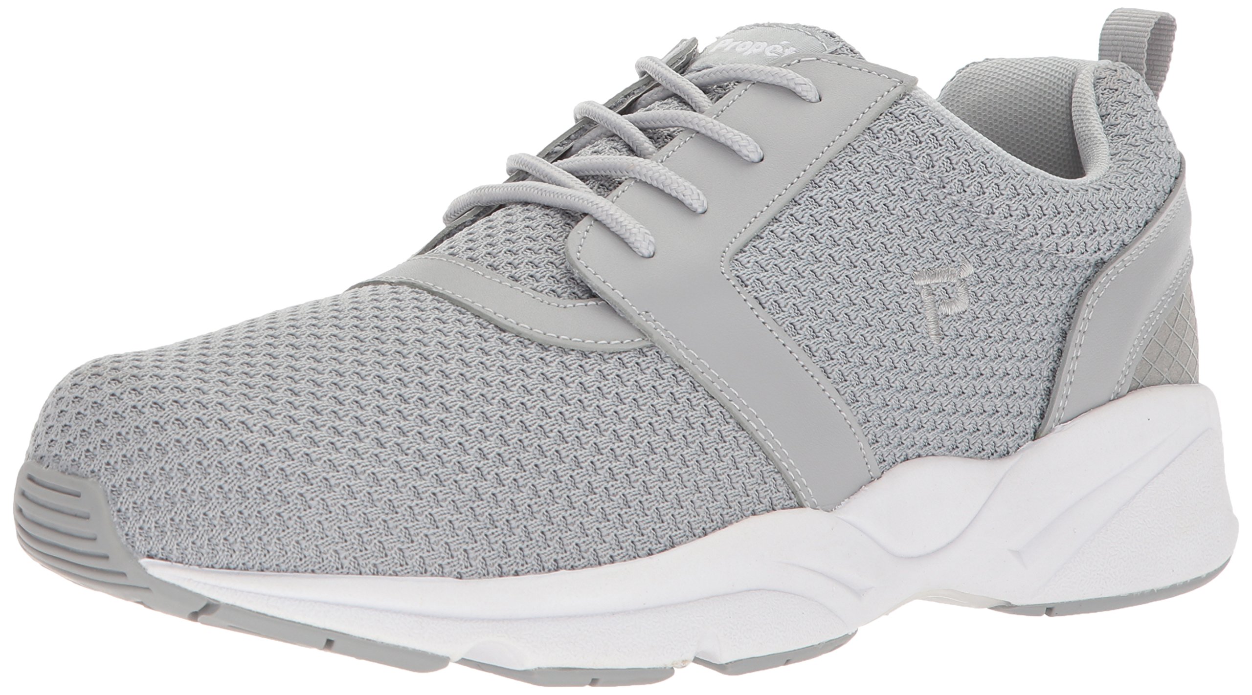 Propét Mens Stability X Walking Walking Sneakers Athletic Shoes – Grey – Size 9 2E