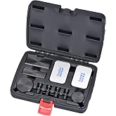 kauplus 10 PCS Paintless Dent Removal Puller Tab Set-with Adapter