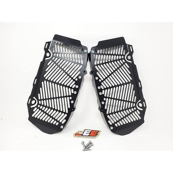 Radiator Guard トレイル技術ラジエーターガードのみオレンジ色のKTM 250 300 350 450 XC XCF 733