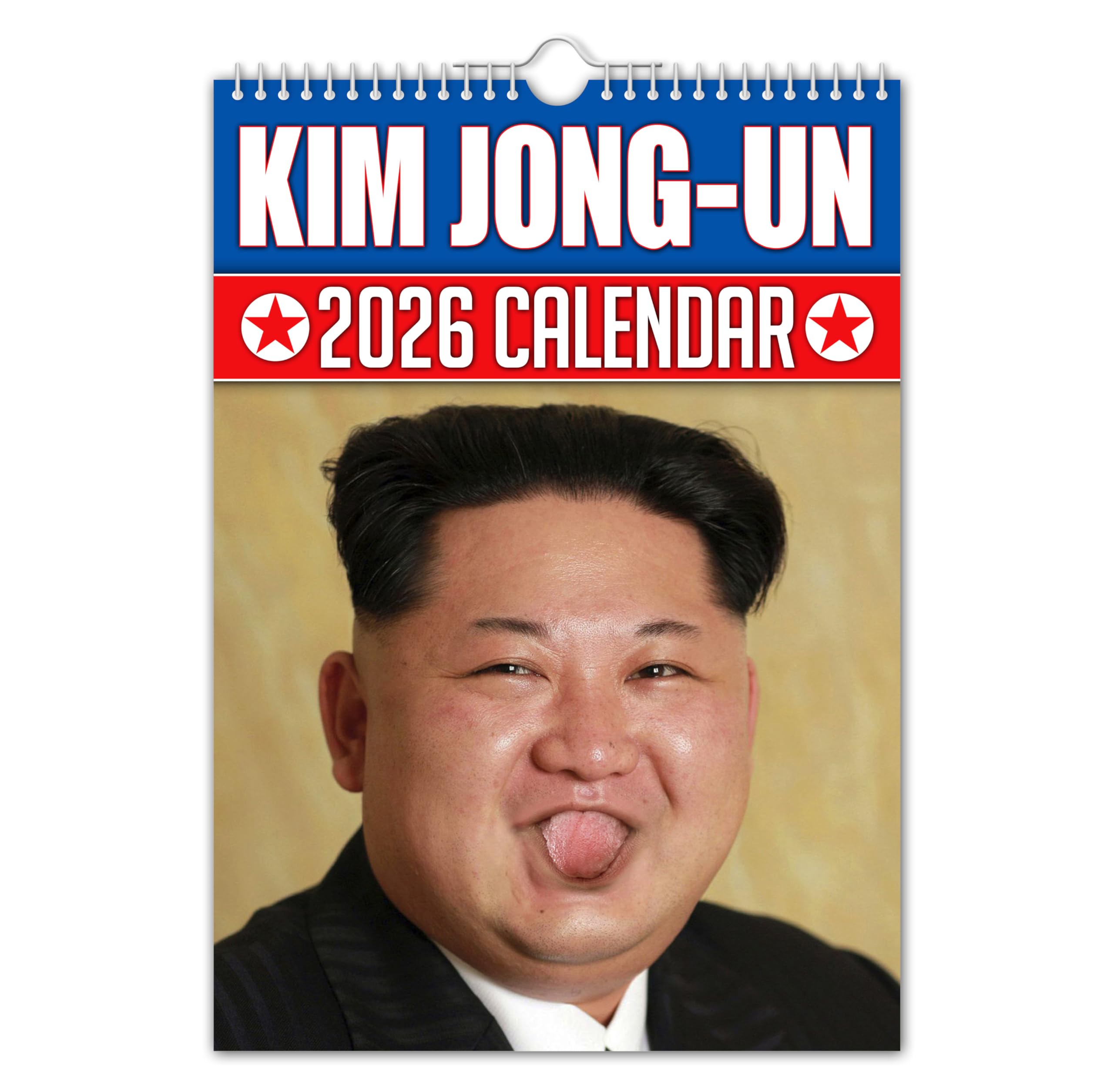 The Calendar King // Kim Jong-Un - 2026 Wall Calendar (Full Colour, A4 Size)