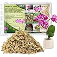 Sukh 4oz Sphagnum Moss for Plants - Sphagnum Peat Moss Natural Dried Long Fibered for Orchids Succulent Carnivorous Potted Plant Reptiles Medium Sarracenia DIY Terrarium Decorations