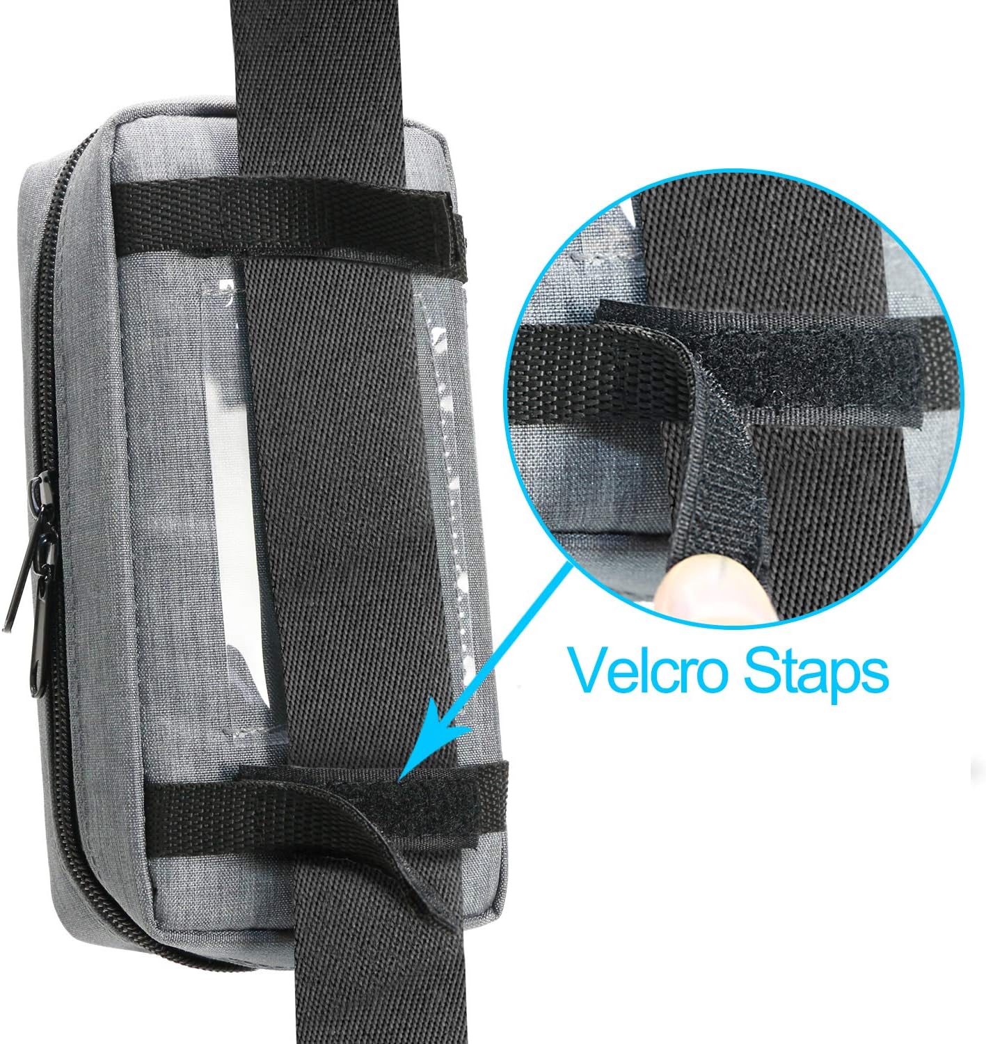 Portable Insulin Travel Case - Medication Diabetic Supplies Organizer Medical Bag by YOUSHARES (Grey): Health & Personal Care