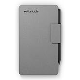 reMarkable Paper Pro Move - Gray Book Folio | Polymer Weave Case for Your 7.3'' Paper Tablet
