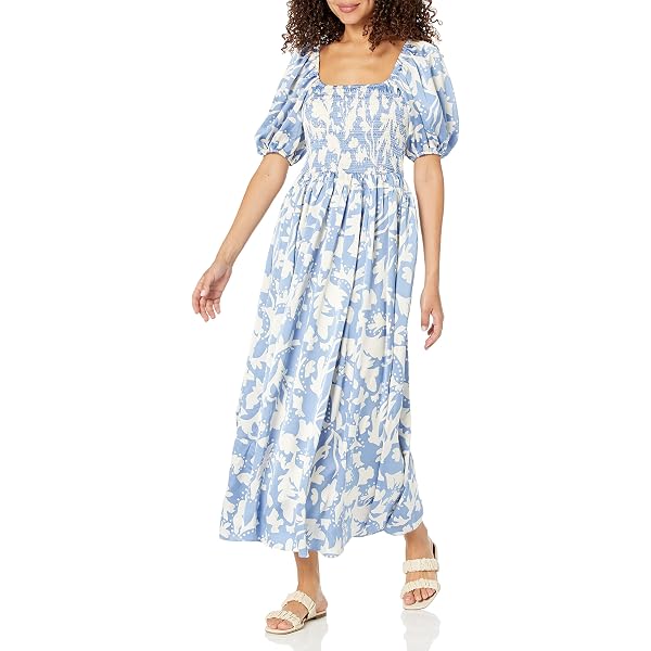 aje celine utility midi dress Celeste Utility Midi Dress-PASTEL BLUE / 10