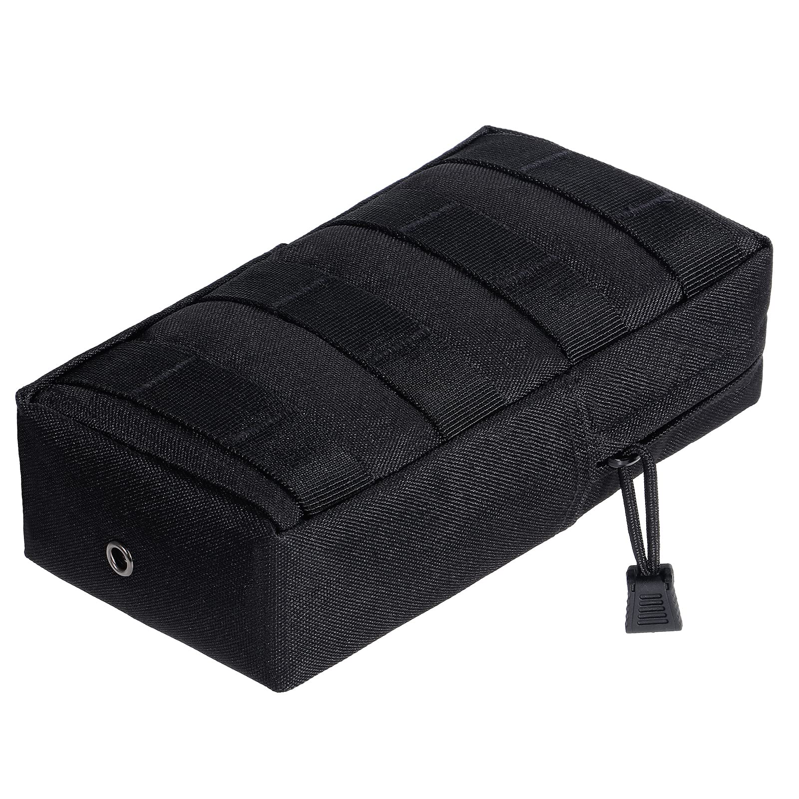 KEESIN Molle Pouches Tactical Waterproof EDC Bag Multifunctional Utility Pouch Compact Tactical Accessory Bag for Camping Hiking and Travel (Black)