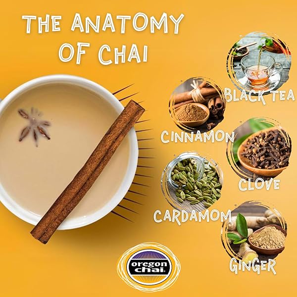 OREGON CHAI EXTRA SPICY SUPER CONCENTRATE, 64 FLUID OUNCE (PACK OF 1)
