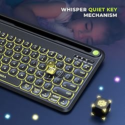 seenda Multi-Device Bluetooth Keyboard - Light Up