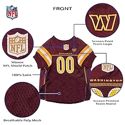 NFL Washington Commanders Dog