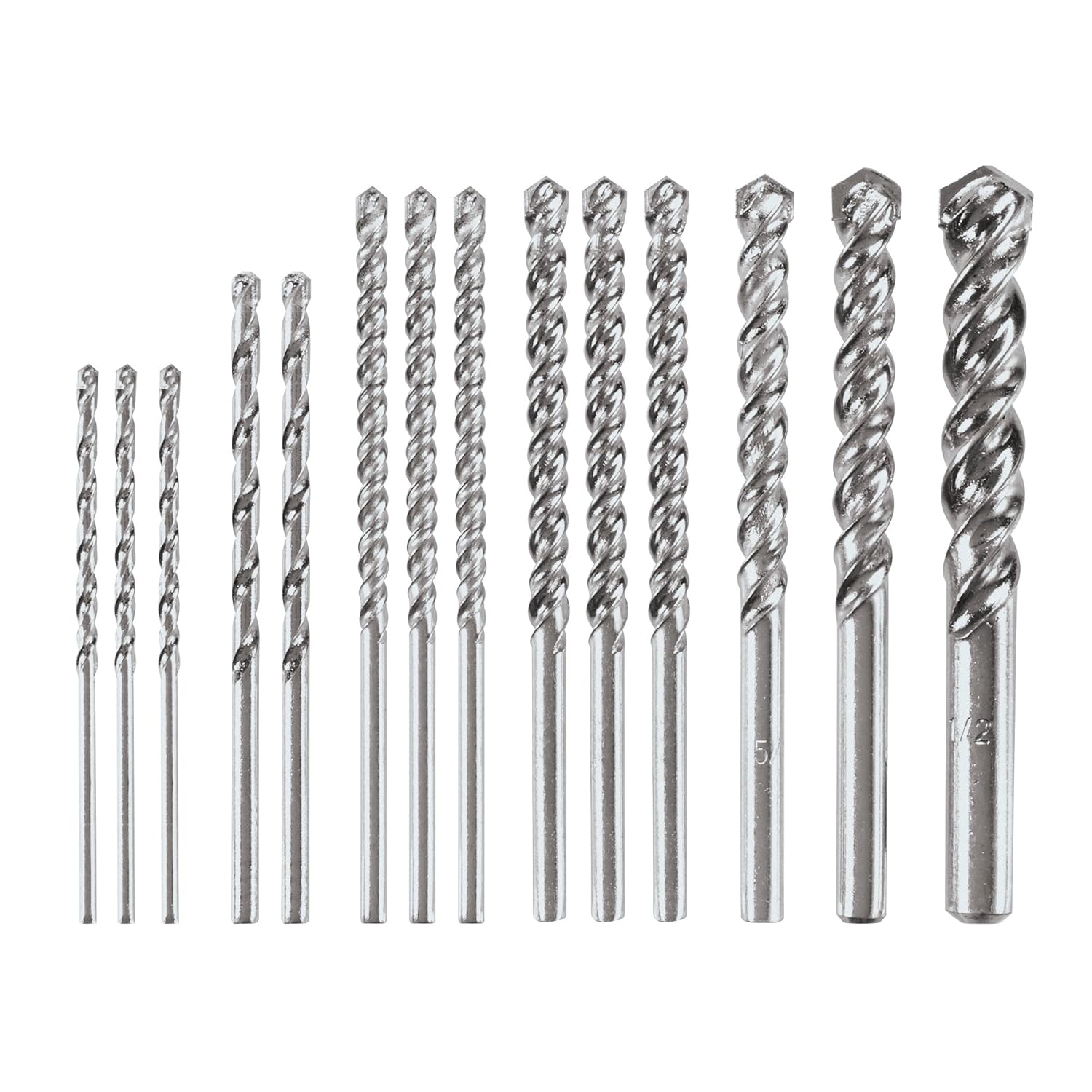 Bosch BM5000 Fast Spiral Masonry Set, 14-Piece