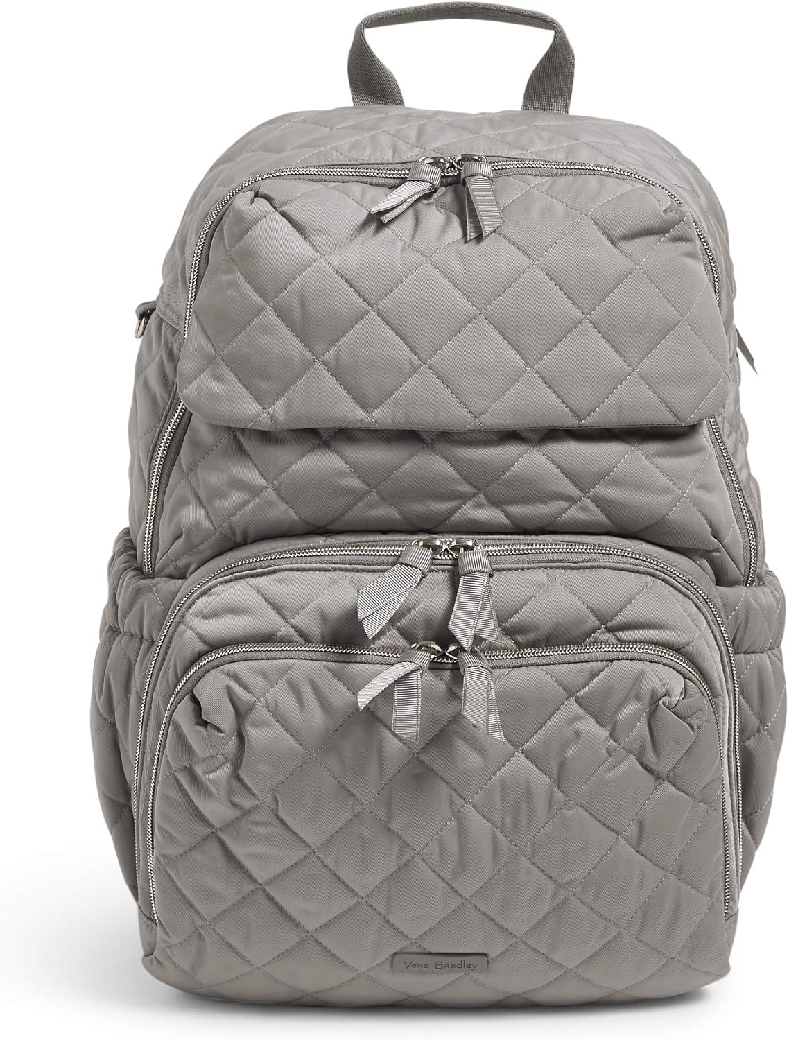 Vera Bradley Performance Twill Backpack Baby Diaper Bag, Tranquil Gray Amazon.fr Vêtements et
