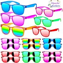 Amazon Neon Sunglasses Bulk 24 Pack Kids Sunglasses Party Favors