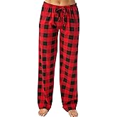 Just Love Womens Buffalo Plaid Pajamas