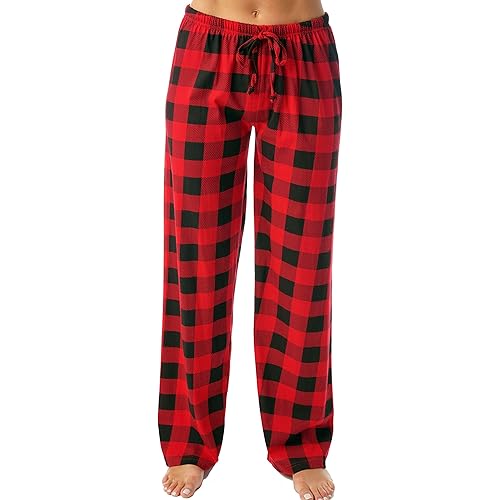 Just Love Women Buffalo Plaid Pajama Pants Sleepwear