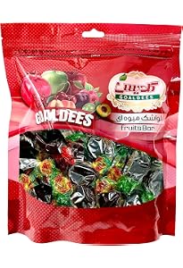 Anjoman Air Dried Fruit Snacks Bar, 3 Sheets Pack, Fruit Leather Pomegranate Power Duo