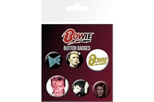 GB eye David Bowie Mix Badge Pack