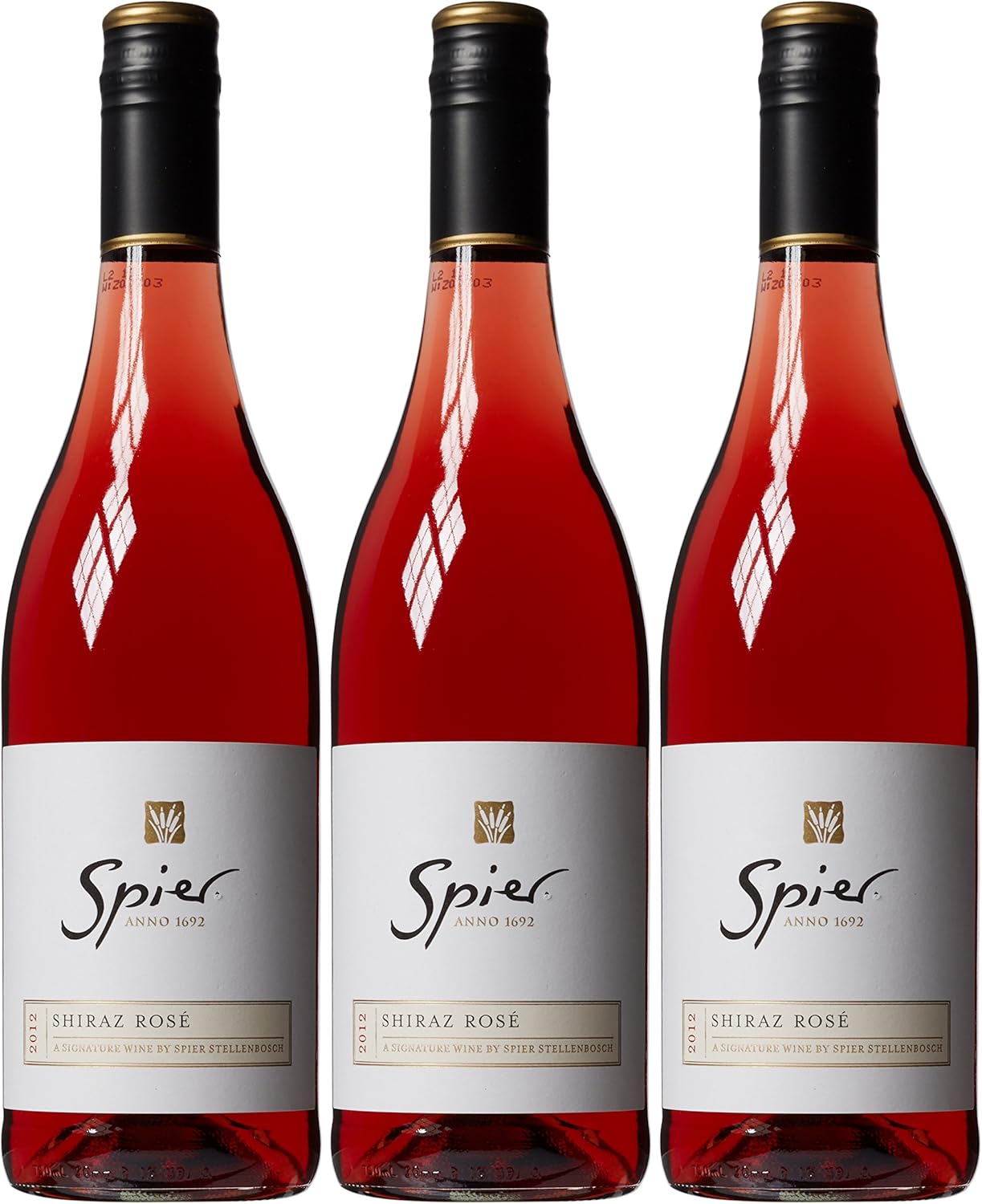 Spier Signature Shiraz Rose 2012 Wine 75 cl(Case of 3 ) Amazon.co.uk