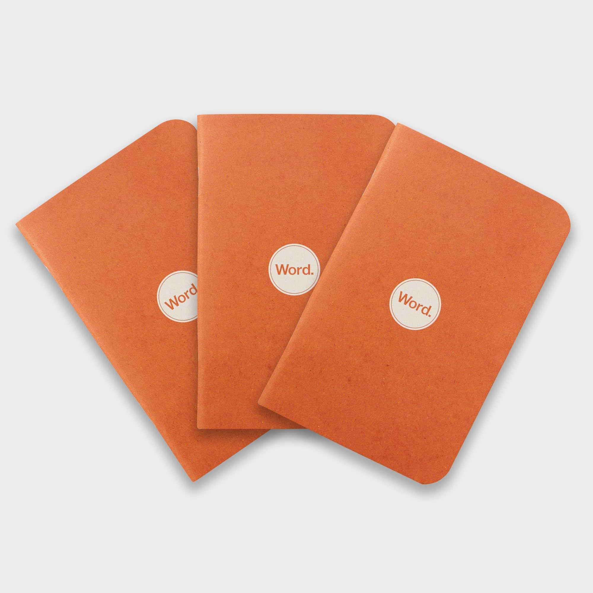 Word Notebooks Orange