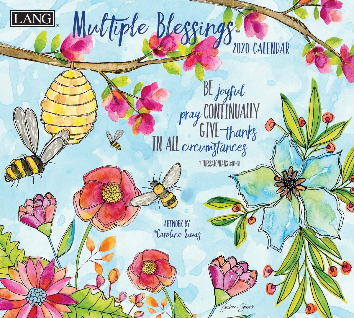 The LANG Companies Multiple Blessings 2020 Wall Calendar 20991002007