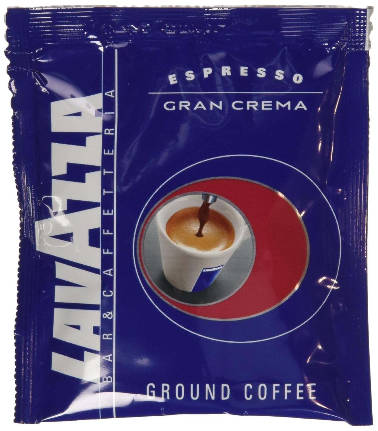 Lavazza Gran Crema Espresso Pods (40 Individually Wrapped Pods) in Bulk Packaging
