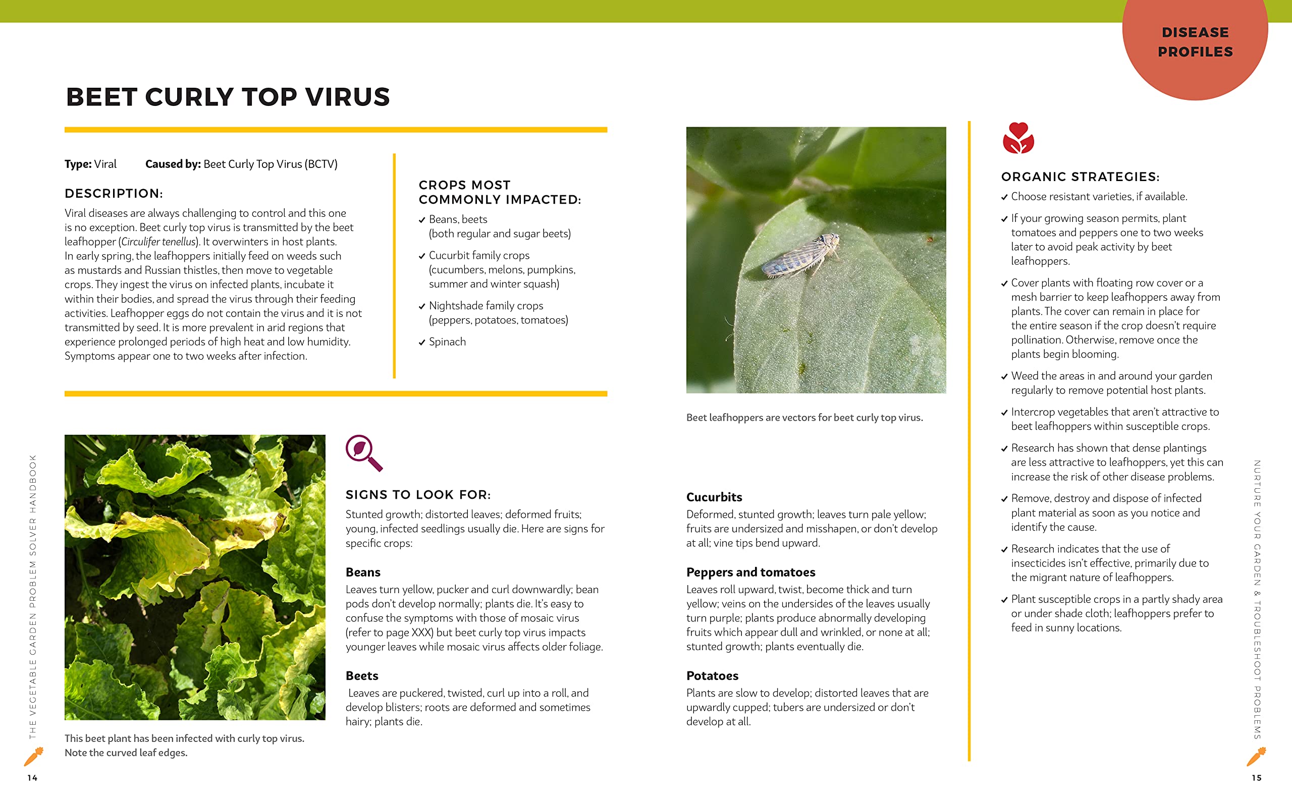 The Vegetable Garden Problem Solver Handbook: Identify and manage diseases and other common problems on edible plants The Vegetable Garden Problem Solver Handbook: Identify and manage diseases and other common problems on edible plants The Vegetable Garden Problem Solver Handbook: Identify and manage diseases and other common problems on edible plants Paperback Kindle