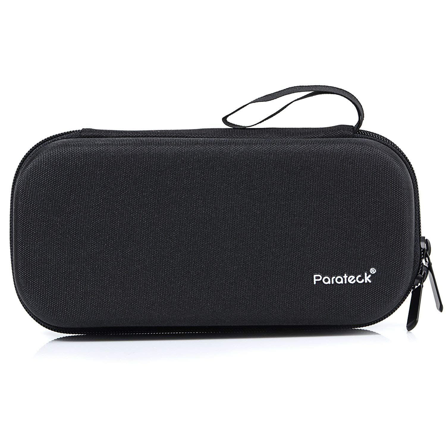 Insulin Cooler Travel Case Temperature Display Diabetic Organizer Medical Cooling Bag with 3 Ice Pack, 20.5 x 9.5cm (Black)