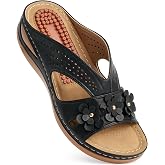 Ecetana Wedge Sandals for Women Dressy: Comfortable Slip On Summer Platform Sandals 2026 Orthopedic Casual Walking Beach Slides