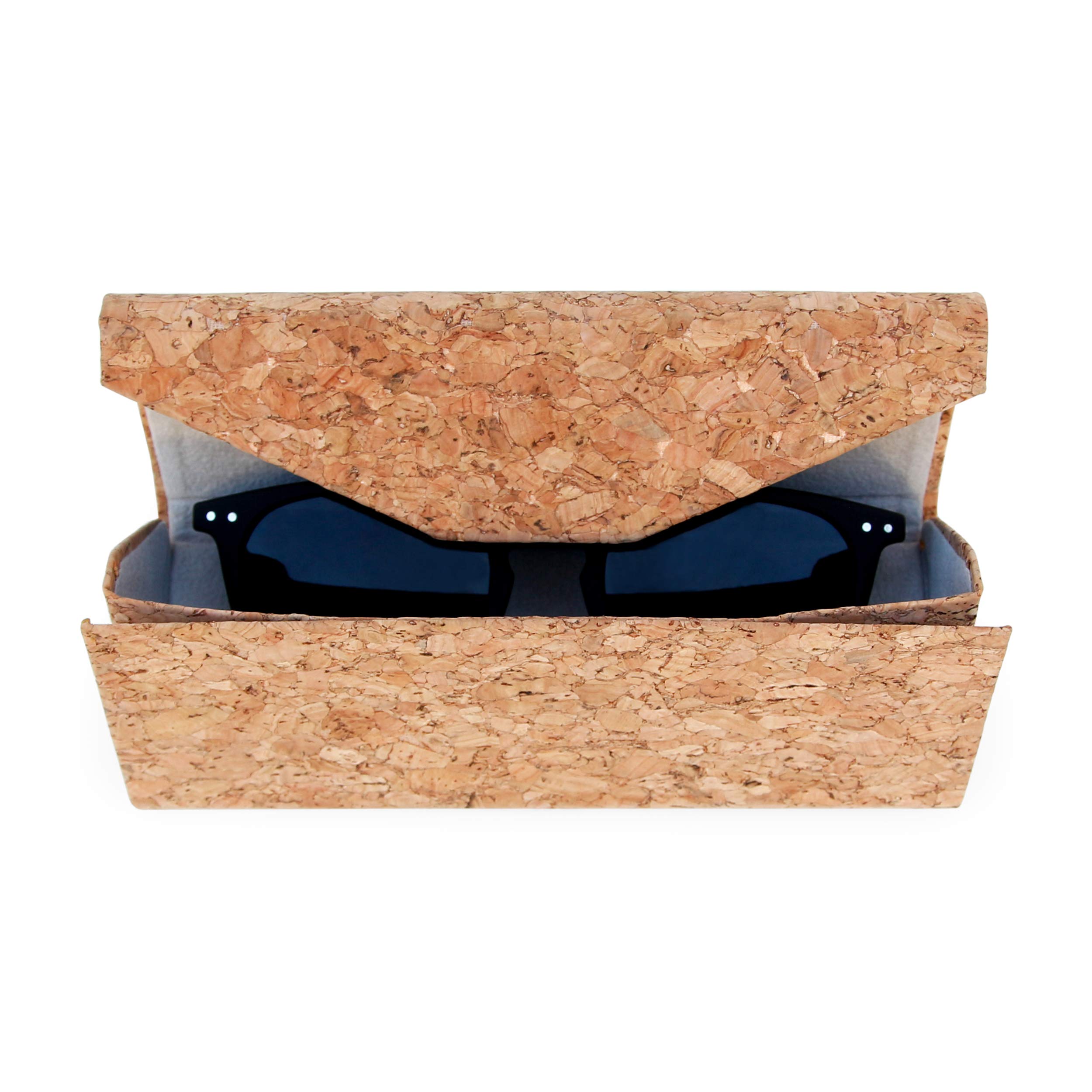 Good Design Works Cork Sunglasses Case | Glasses Case | Protective Glasses Pouch