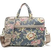 kayond Blue Water Hyacinth Patten water resistant Laptop Shoulder Messenger Bag Case Sleeve for 15 Inch 15.6 Inch Laptop,Laptop Briefcase