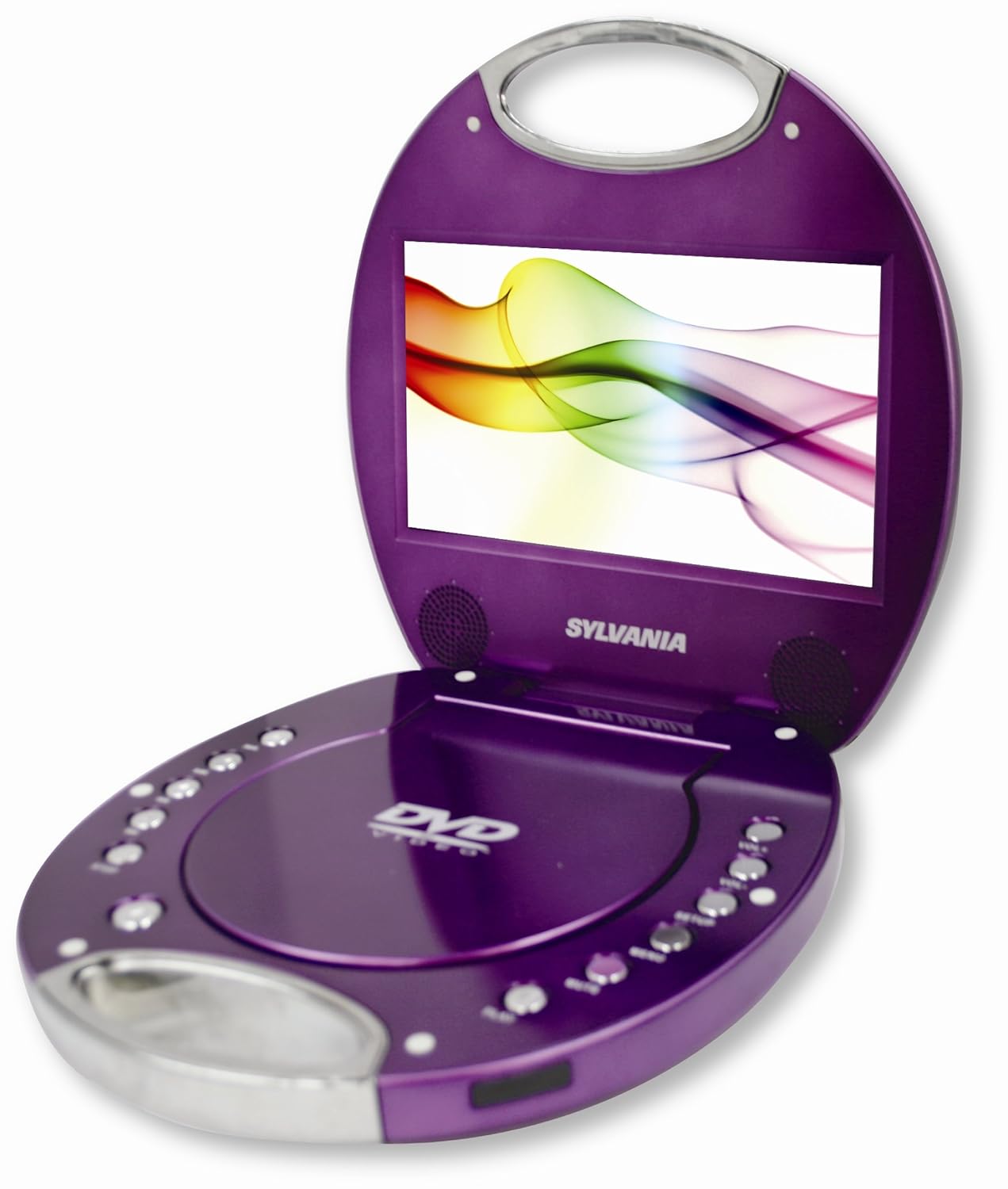 Sylvania SDVD7046Purple 7Inch Portable DVD Player with