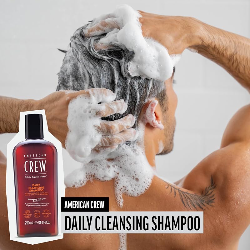 Men's Daily Shampoo, 33.8 Ounce by AMERICAN CREW