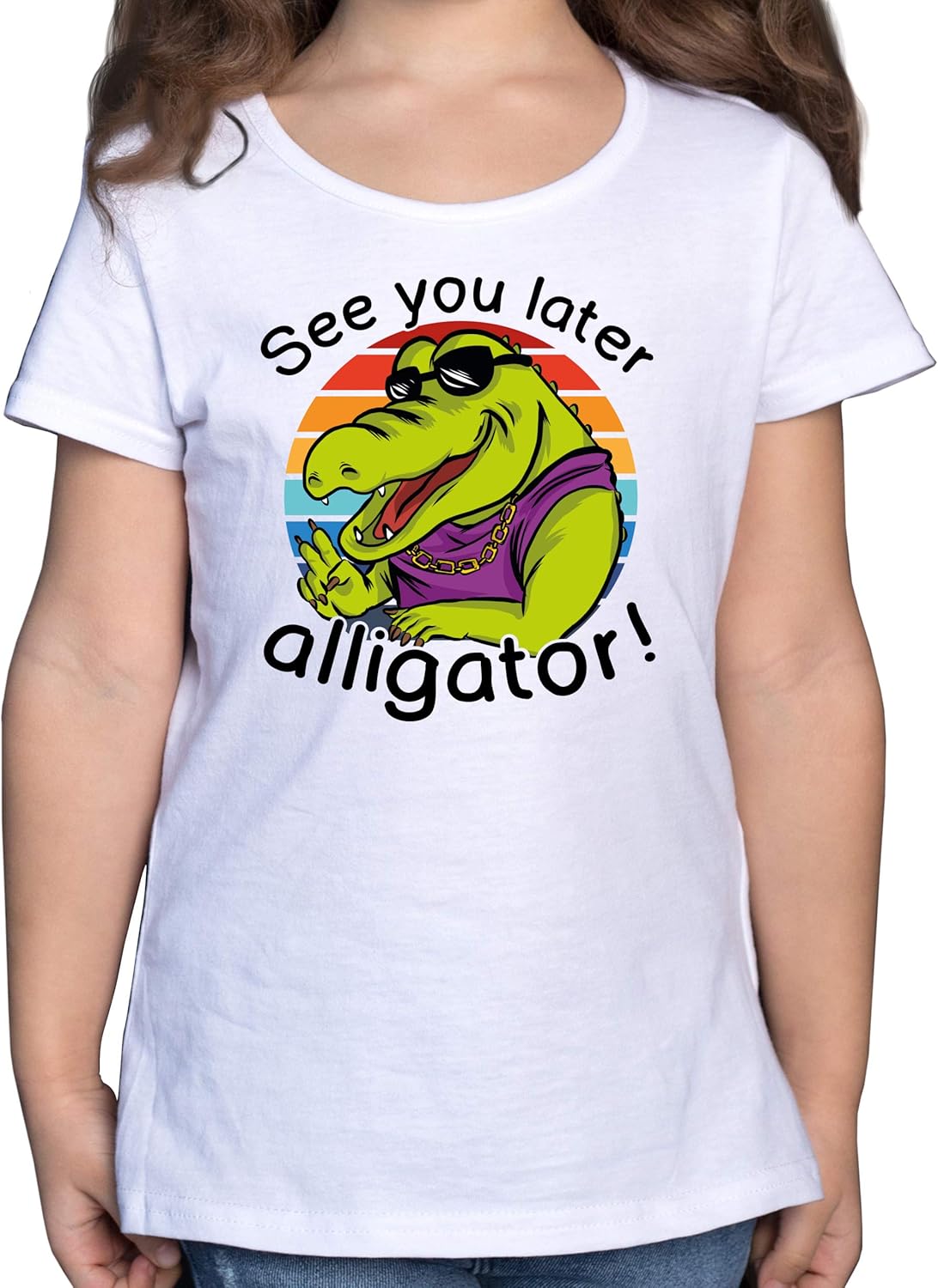 Shirtracer Statement Sprüche Kinder See You Later Alligator