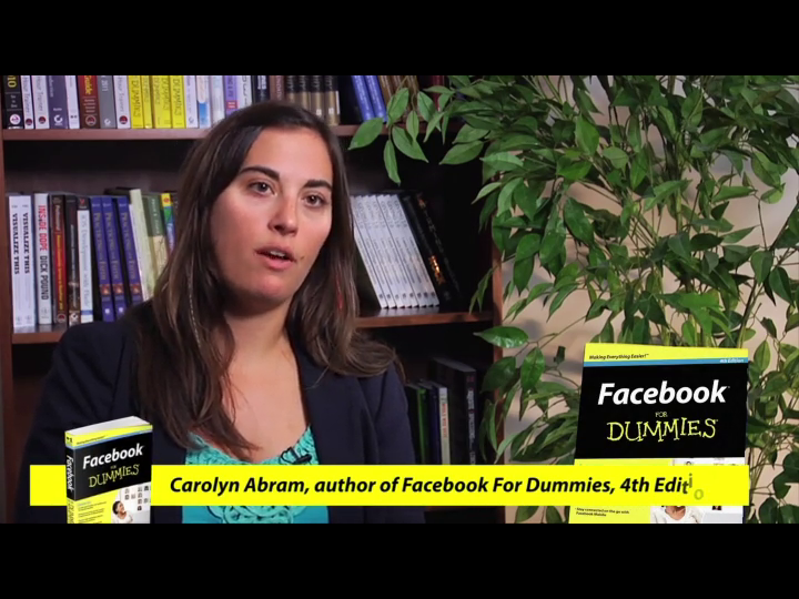 Facebook For Dummies Carolyn Abram 9781118095621 Books