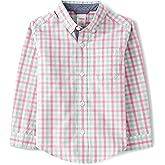 Gymboree,Baby-Boys,Family Matching Long Sleeve Button Down Shirt, Dad and Son