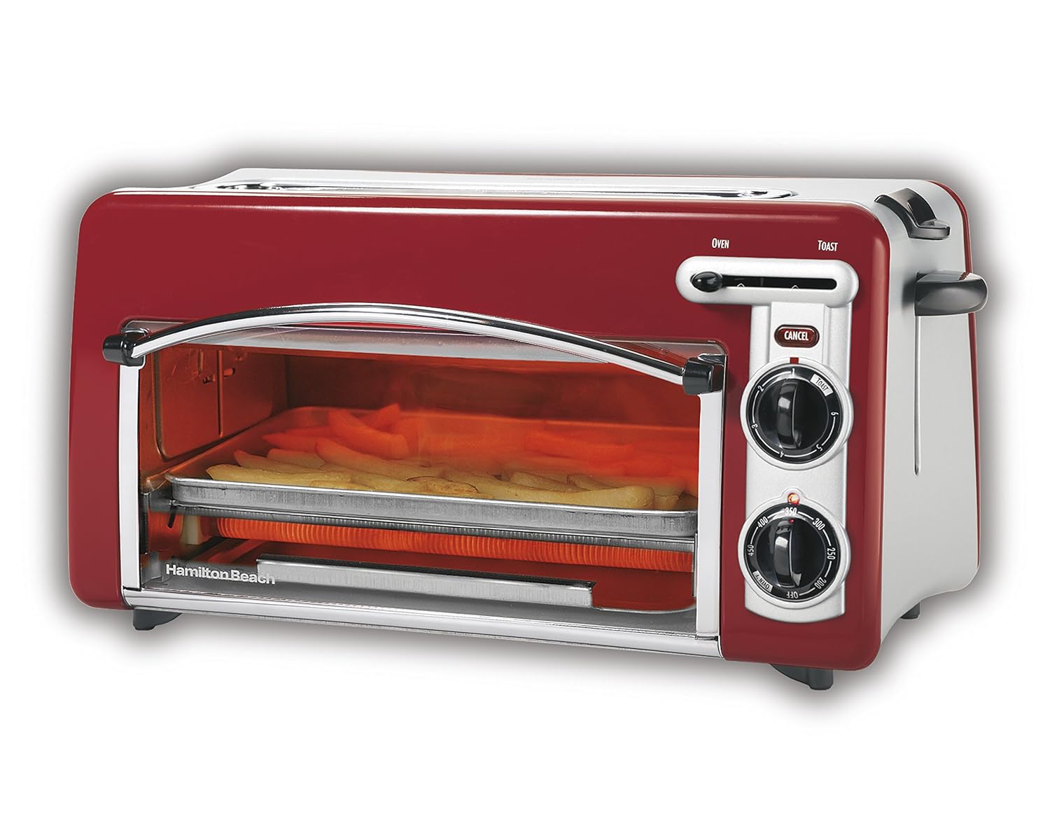Hamilton Beach Toastation Oven with 2Slice Toaster Combo, Ideal for Pizza, eBay