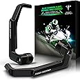 Motorcycle Lever Guards | POISON SCORPION CNC Clutch Brake Handlebar Protector Compatible with EX250 EX300 EX400 EX650 KLE650 Z125 Z400 Z750 Z800 Z900 Z900RS Z1000 Z1000SX ZX6R ZX9R ZX10R ZX12R ZX14R