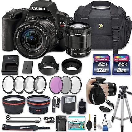 Amazon.com: Canon EOS Rebel SL2 - Cámara réflex digital con ...