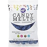 Wilton Candy Melts Flavored 12 Oz, Royal Blue, Vanilla