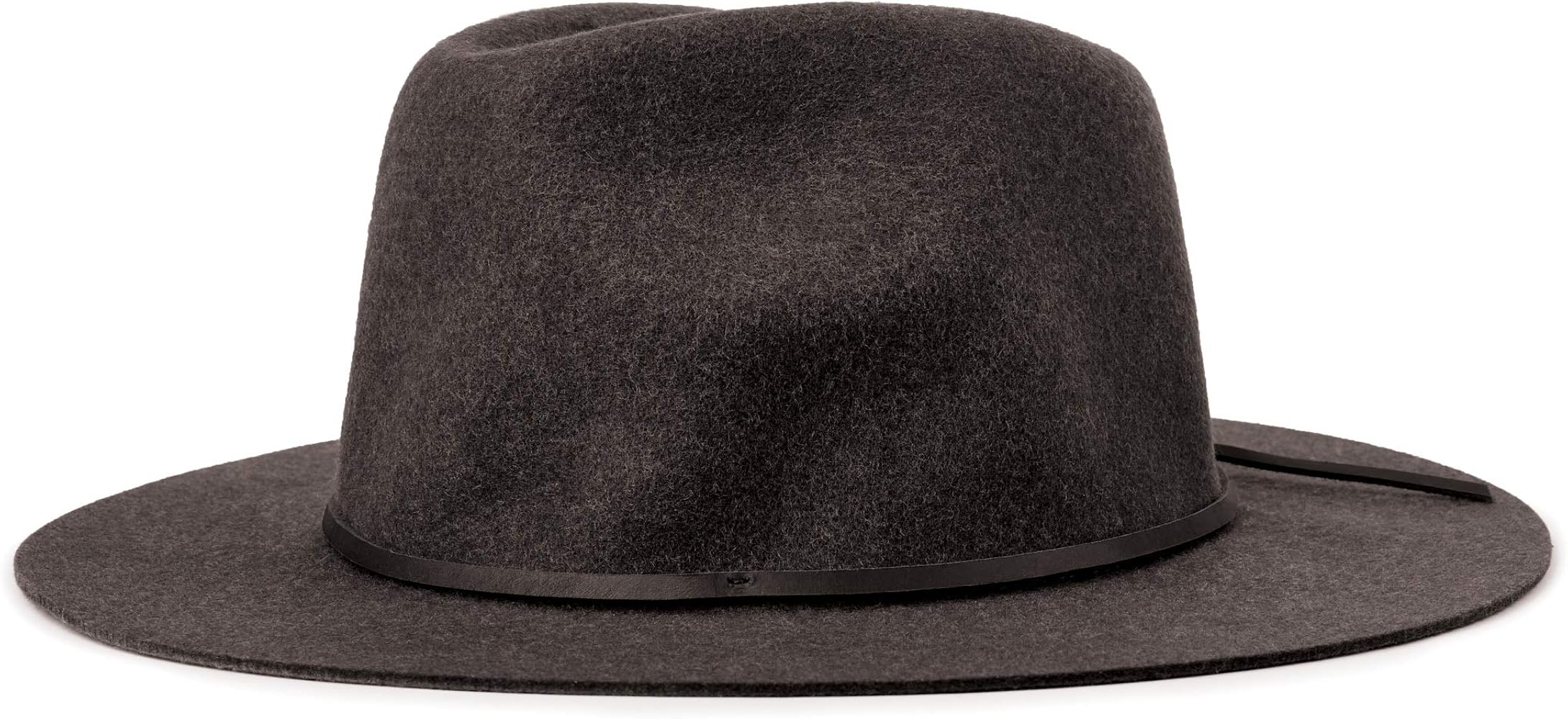 small black fedora hat