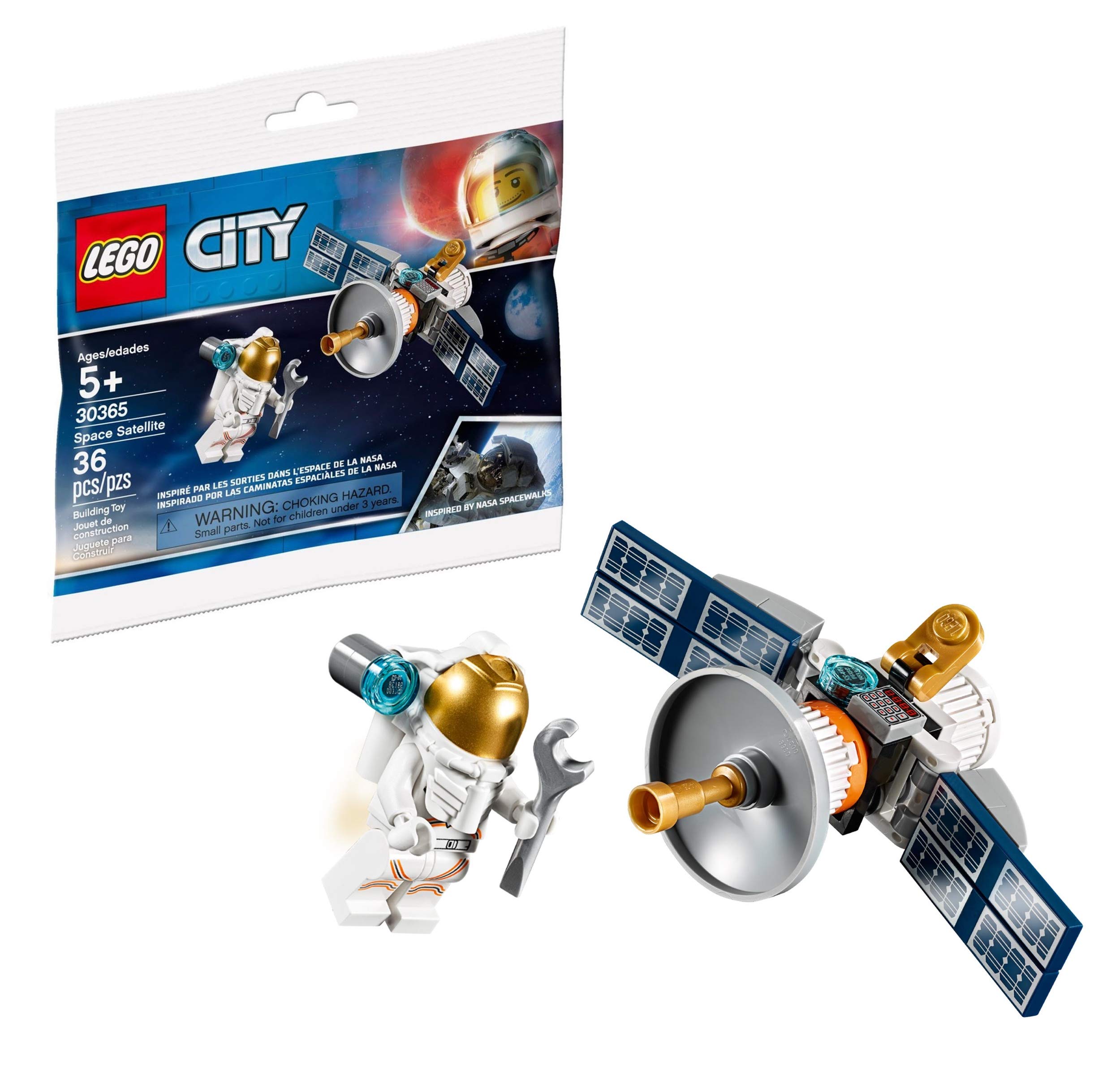 LEGO PolyBag Minifigure Set 30365 - Astronaut with Space Satellite 36 pcs