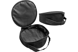 Nanba Group Masonic Fatigue Cap Case – Black Cordura Fabric | Waterproof Heavy-Coated Material with Front Pocket & Zip Opening | Durable Freemason Storage Bag