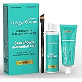Professional Dark Brown Hair TINT KIT – Root Touch-Up Color, 25ml – Spot Coloring for Roots & Grays, Waterproof Formula, 40 Applications, Lasts 4-6 Weeks
