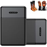 Whsahans 7.4V Battery Pack for Heated Gloves Socks USB Charging Cable Rechargable Lithium Polymer Batteries for Heated Gloves Socks Hats Mittens Heating Pad (2pcs Included) (ST7 3000mAh*2)