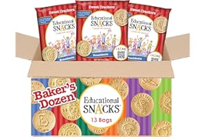 DICK & JANE EDUCATIONAL SNACKS EDUCATIONAL SNACKS – U.S. Presidents Edition | Nut-Free, All-Natural Educational Snacks for Kids | Discover U.S. Presidents & the White House – Different Mix in Every Bag | 12-Pack | Classroom & Field Trip Snacks for Learning on the Go