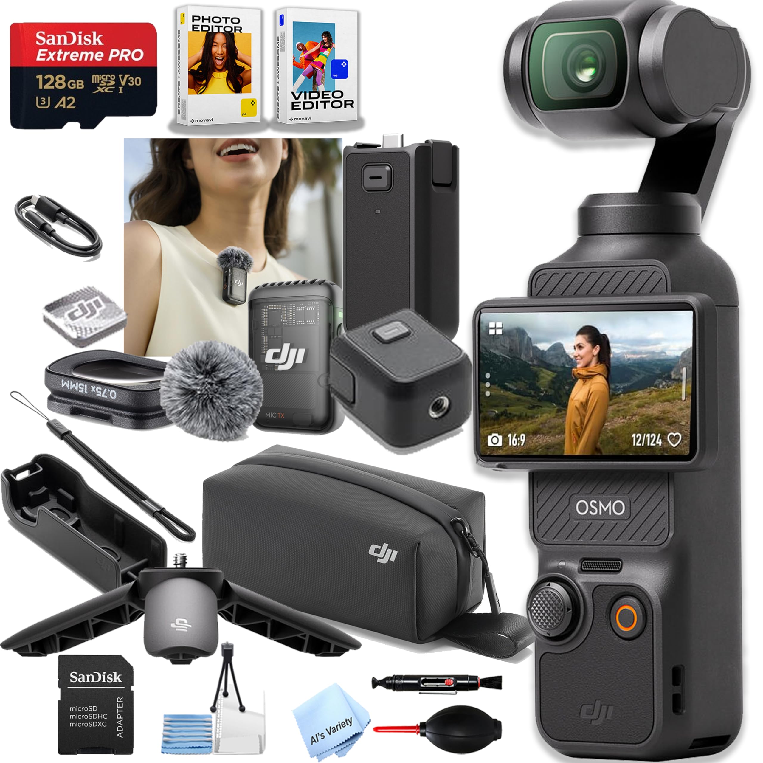 Closest Match: DJI Osmo Pocket 3 22PC Bundle