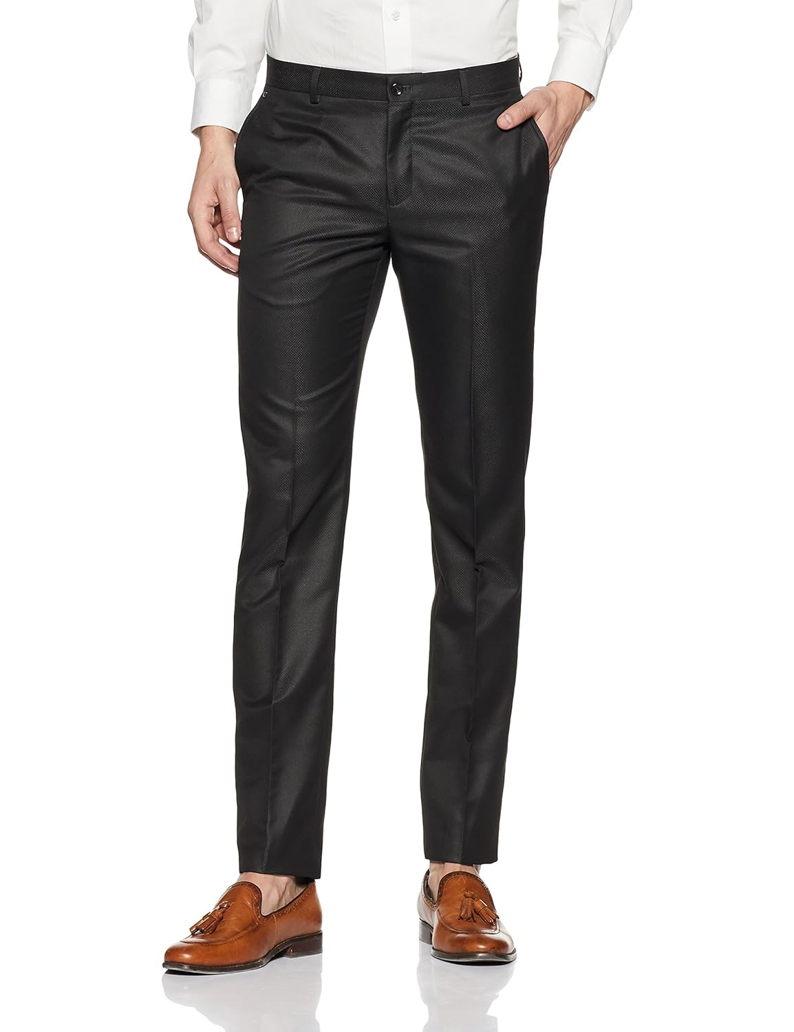blackberrys men's skinny fit formal trousers