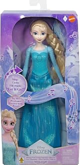Mattel Disney Frozen Singing Elsa Doll Sings Let It Go English view 6